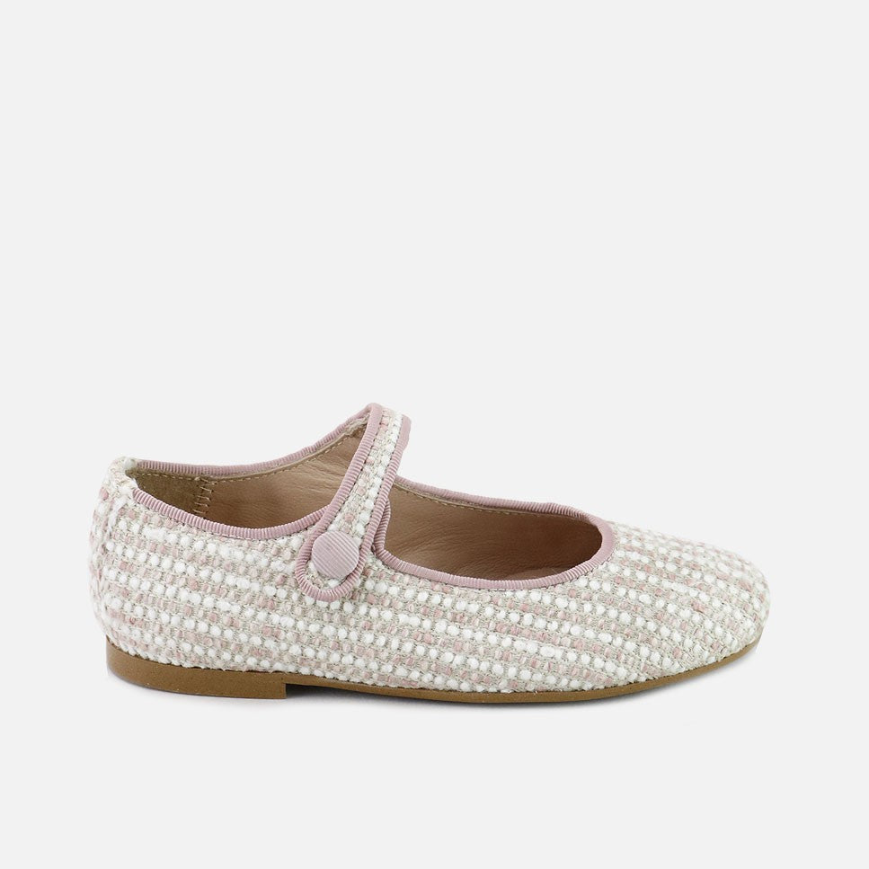 Mary Janes Grosgrain Lino Pibi Rosa Papanatas | Eli 1957 – Eli
