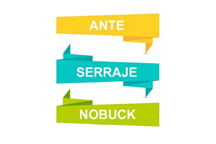 DIFERENCIAS Y SEMEJANZAS ENTRE PIELES DE ANTE, SERRAJE Y NOBUCK