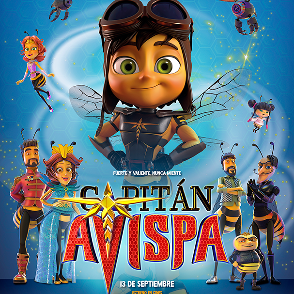 ¿Quieres ver Capitán Avispa antes que nadie?