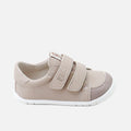 Elisoft Nude Double-Zip Barefoot Sneakers | Eli 1957
