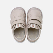 Elisoft Nude Double-Zip Barefoot Sneakers | Eli 1957
