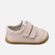 Elisoft Pink Double-Zip Barefoot Sneakers | Eli 1957