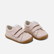 Elisoft Pink Double-Zip Barefoot Sneakers | Eli 1957