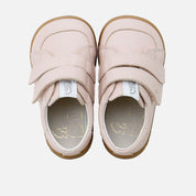 Elisoft Pink Double-Zip Barefoot Sneakers | Eli 1957