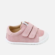 Deportivos barefoot doble cierre piel velour rospale Elisoft | Eli 1957