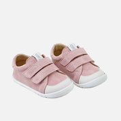 Deportivos barefoot doble cierre piel velour rospale Elisoft | Eli 1957