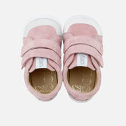 Deportivos barefoot doble cierre piel velour rospale Elisoft | Eli 1957