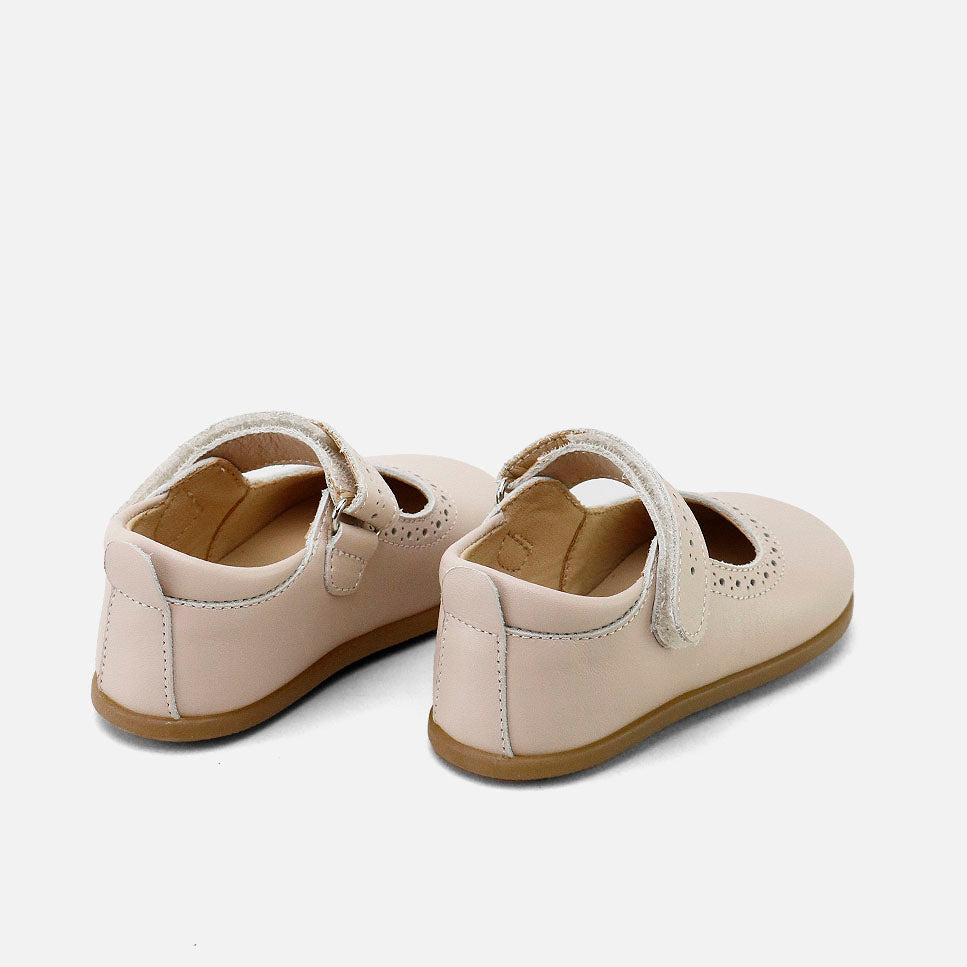 Soft, chopped Mary Janes in napa leather, Elisoft makeup | Eli 1957