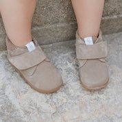 Classic brown velour leather Elisoft boots | Eli 1957