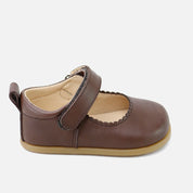 Mary Janes, soft waves, Cathay Moka leather, Elisoft | Eli 1957