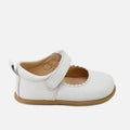 Soft wave Mary Janes in beige napa leather, Elisoft | Eli 1957