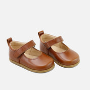 Mary Janes with soft waves in nappa leather | Eli 1957