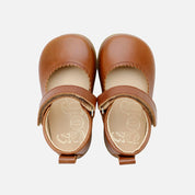 Mary Janes with soft waves in nappa leather | Eli 1957