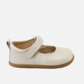 Merceditas barefoot ondas piel napa marfil Elisoft | Eli 1957