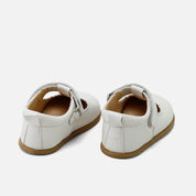 Beige nappa leather pepitos Elisoft | Eli 1957