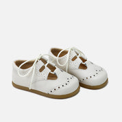 Inglesitos barefoot piel napa beig Elisoft | Eli 1957