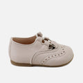 Cute Nude First Steps English Shoe | Eli 1957