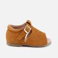 Pepitos tears suede cognac First Steps Cucada | Eli 1957