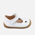 EliSoft White Perforated Barefoot Pepitos | Eli 1957