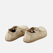 Blucher barefoot de lona beig Elisoft | Eli 1957