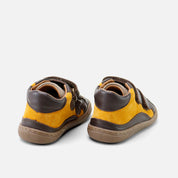 Eli Soft Ebony Napa Leather Double-Zip Barefoot Boots | Eli 1957