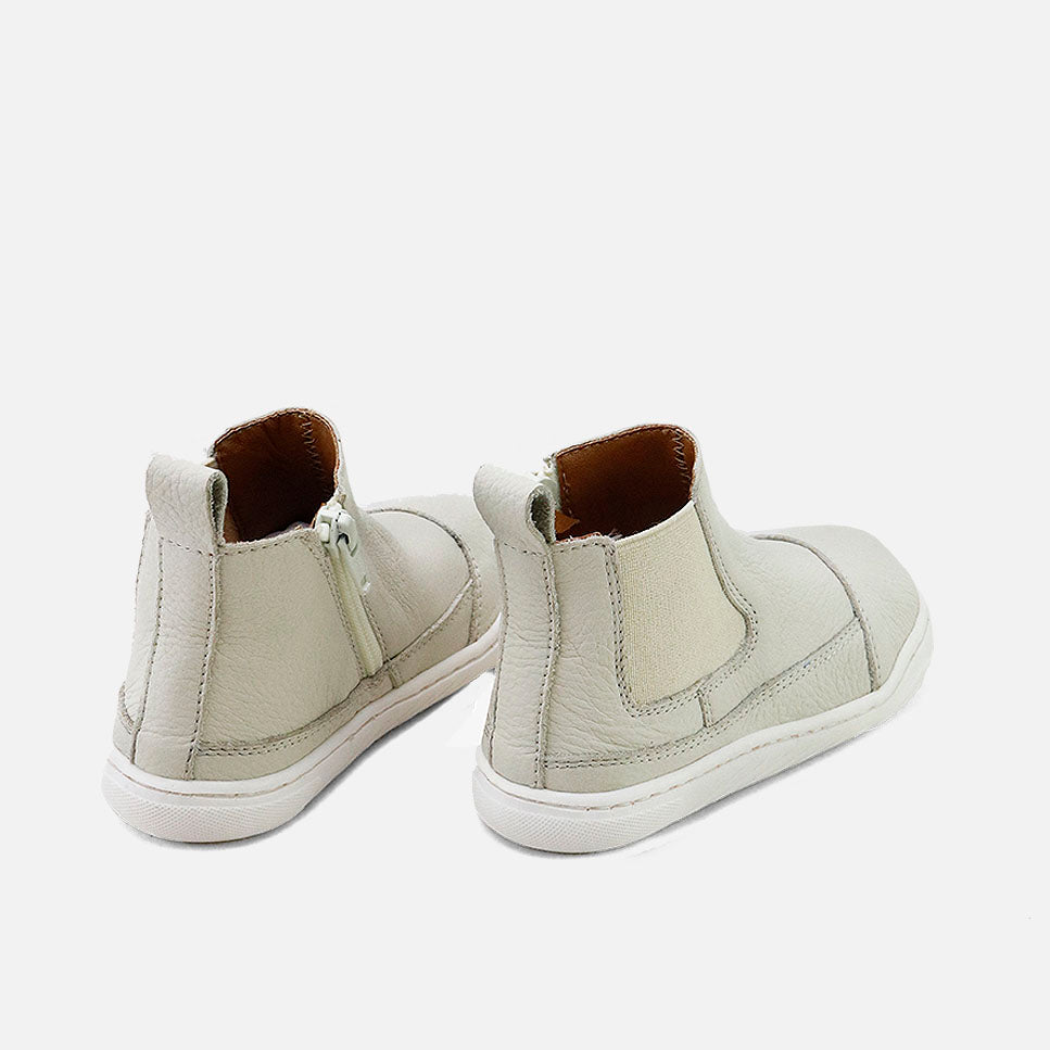 Elisoft elastic barefoot boot davinci nubuck leather beige | Eli 1957