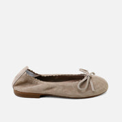 Ballerinas Ondas leather suede terracotta Papanatas | Eli 1957