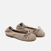 Ballerinas Ondas leather suede terracotta Papanatas | Eli 1957