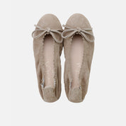 Ballerinas Ondas leather suede terracotta Papanatas | Eli 1957