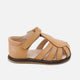 Sandalias Cangrejeras Miel piso oscuro Barefoot Eli | Eli 1957