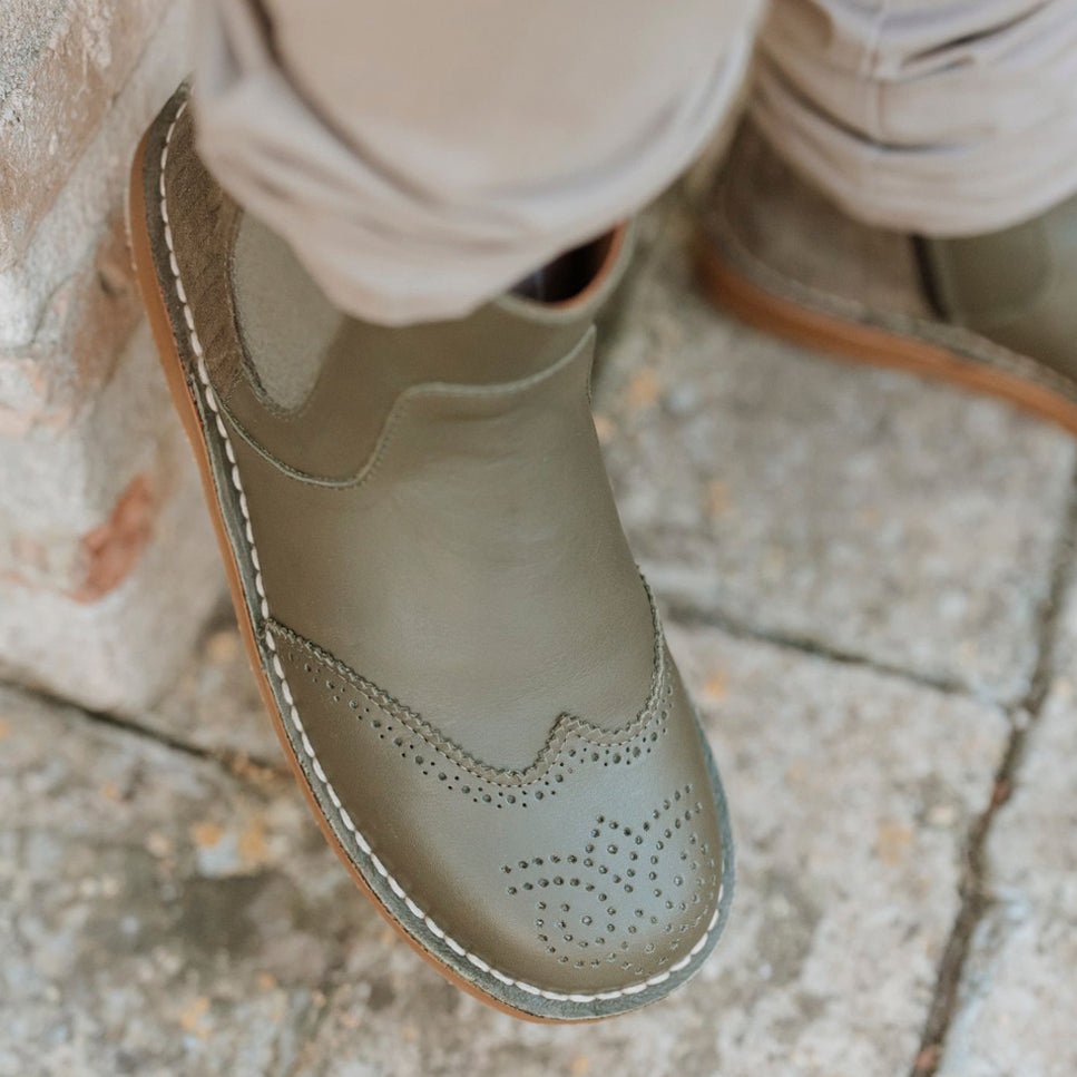 Eli 1957 Khaki Sibaritas Elastic Combined Boot