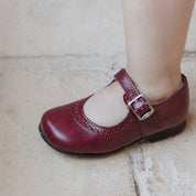 Sibaritas Bordeaux Chopped Mary Janes | Eli 1957