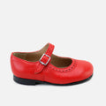 Mary Janes Picados Roter schwarzer Boden Sibaritas | Eli 1957