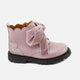 Sibaritas pale pink leather wave boots | Eli 1957