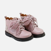 Sibaritas pale pink leather wave boots | Eli 1957