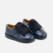 Sibaritas Blue Leather Tongue Blucher | Eli 1957