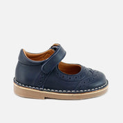 Sibaritas blue nappa chopped Mary Janes | Eli 1957