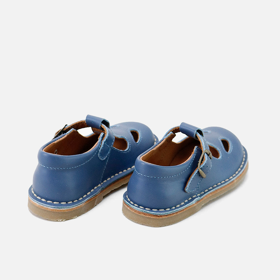 Pepitos piel azul jeans lagrimas Sibaritas | Eli 1957