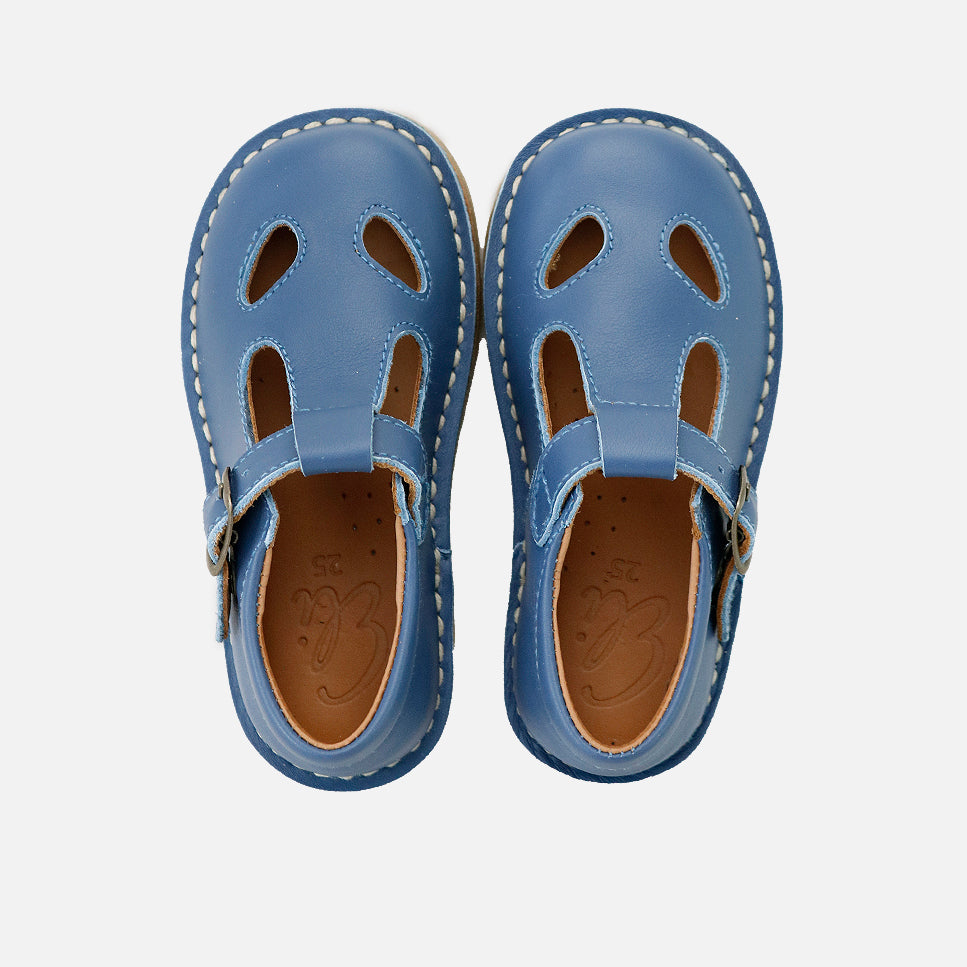 Pepitos piel azul jeans lagrimas Sibaritas | Eli 1957