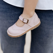 Classic pink leather Mary Janes Sibaritas | Eli 1957