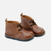 Bota clásica de piel verona tabaco con cordones Eli Classics | Eli 1957