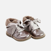 Bota groseto piel charol chesnut Sibaritas | Eli 1957