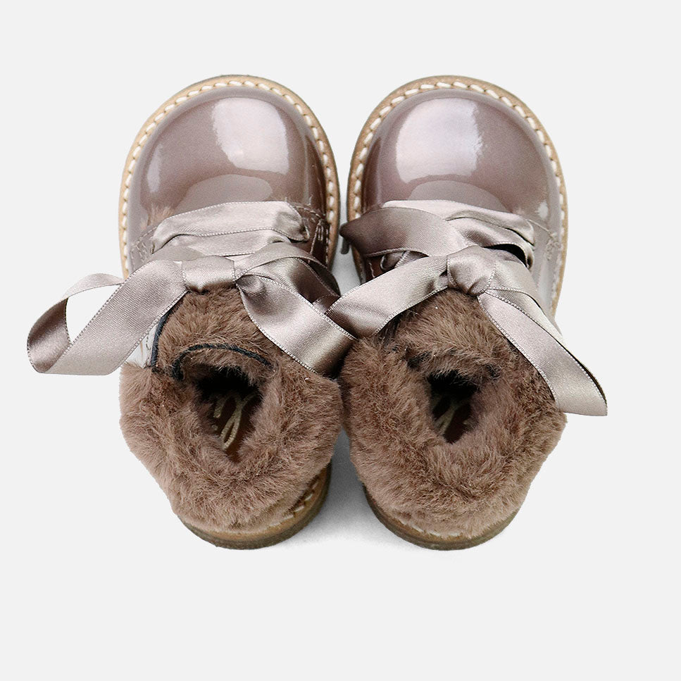 Bota groseto piel charol chesnut Sibaritas | Eli 1957