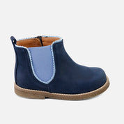 Botas feston piel nobuck azul Sibaritas | Eli 1957