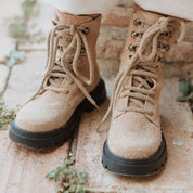 Sibaritas Desert Feather Leather Military Boots | Eli 1957