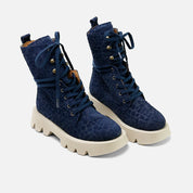 Sibaritas Blue Military Boot | Eli 1957