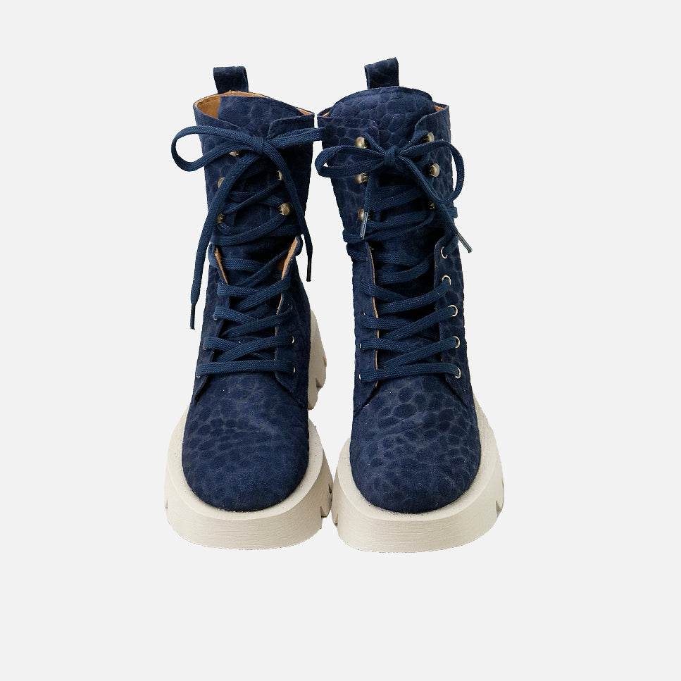 Sibaritas Blue Military Boot | Eli 1957