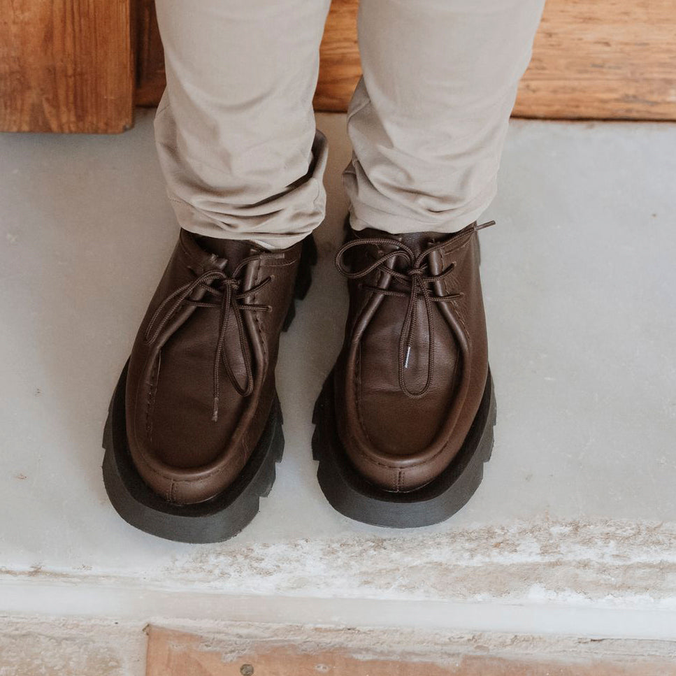 Wallabee Moka Sibaritas Shoe | Eli 1957