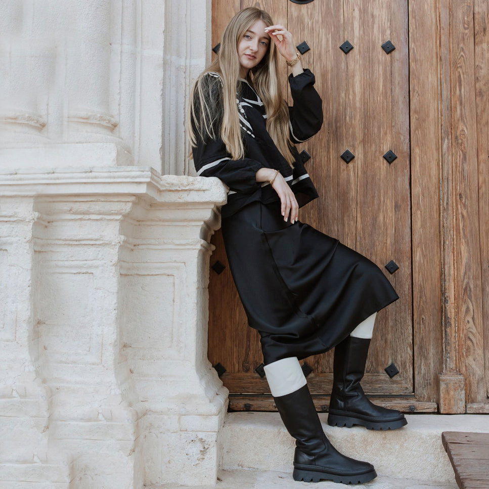 Classic High Combined Boot B&amp;W Sibaritas | Eli 1957