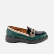 Luxor bottle-shaped leather loafers, Sibaritas style | Eli 1957